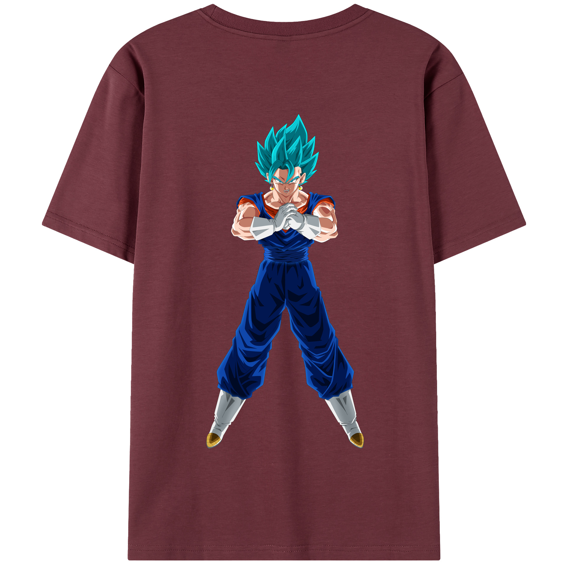 （画像用） ドラゴンボール ベジット DRAGON BALL Vegetto 綿100％半袖Tシャツ（背面プリント）